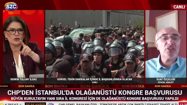 Gürsel Tekin geldi minibüsten inmedi