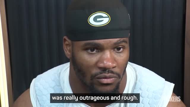 Parsons happy to put 'outrageous' treatment behind him in Packers win