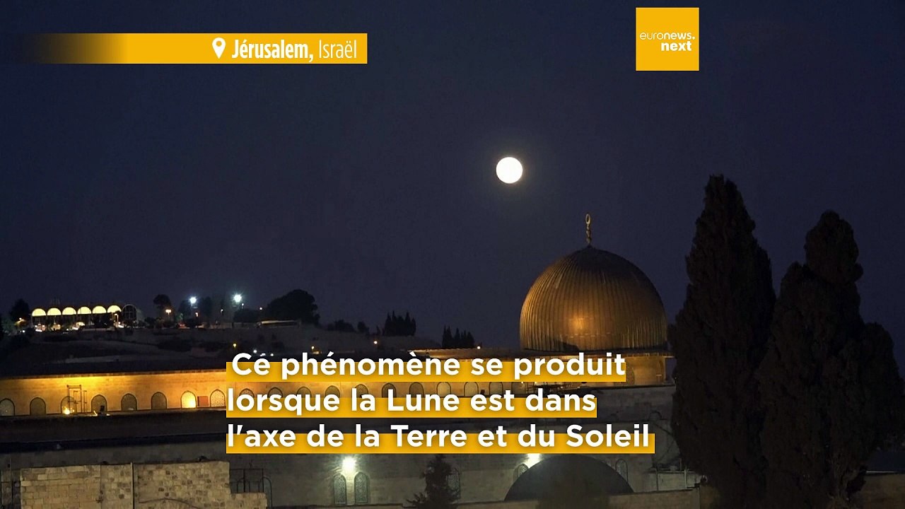 Lune de sang : découvrez les plus belles images de l'éclipse totale de lune