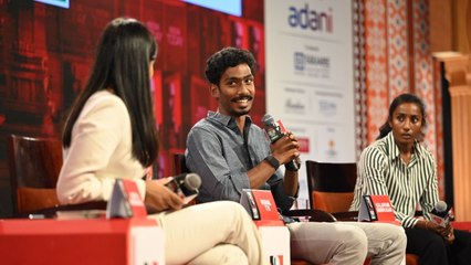 Watch: Sprinter Vishal TK, boxer Kalaivani get into push-up challenge at South Conclave