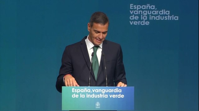 Pedro Sánchez alerta de las consecuencias del cambio climático: El cambio climático mata