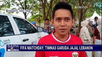 Suasana Gelora Bung Tomo Surabaya Jelang FIFA Match Day Timnas Indonesia VS Lebanon | SAPA MALAM