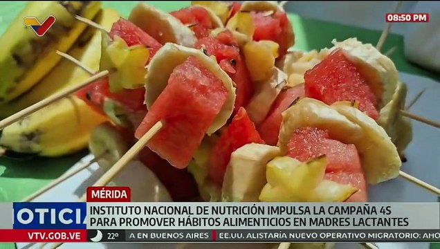 INN promueve hábitos alimenticios saludables en madres lactantes merideñas