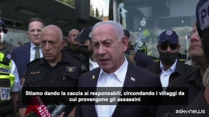 Attacco a Gerusalemme, Netanyahu: intensificheremo le operazioni