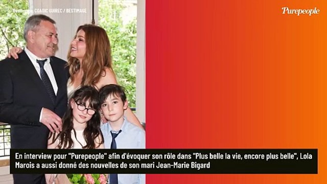 EXCLU Lola Marois (Plus belle la vie) maman de Jules et Bella : A seulement 12 ans, les jumeaux qu'elle a eus avec Jean-Marie Bigard ont déjà passé un grand cap