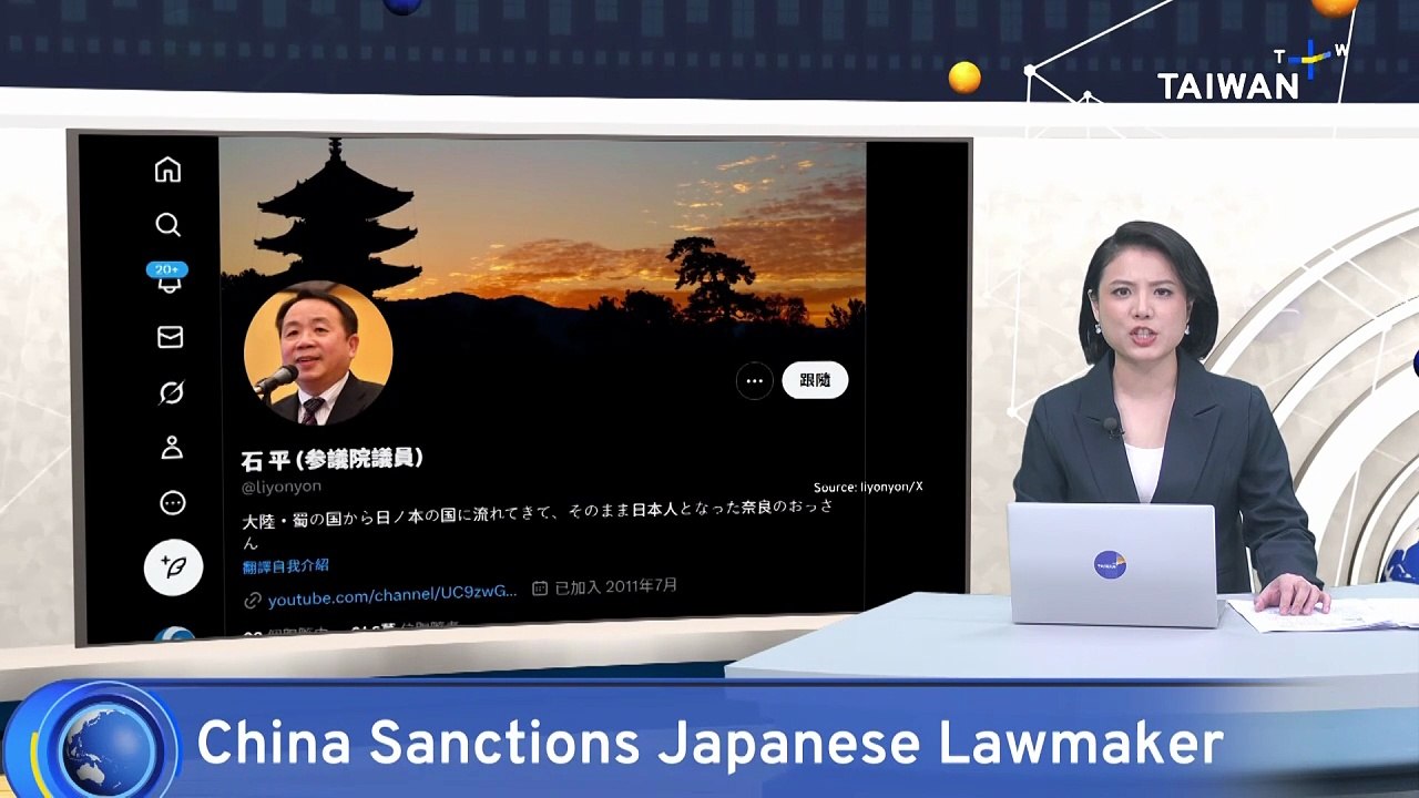 China Sanctions Japanese Lawmaker