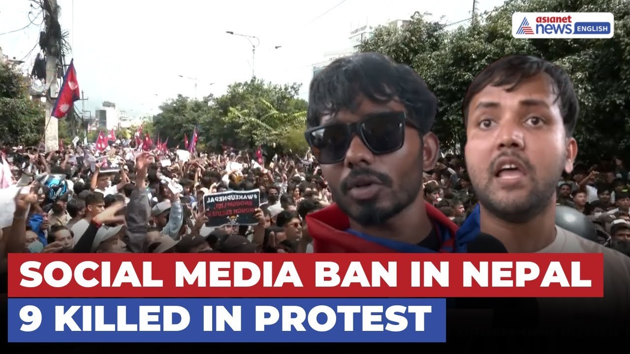 Protest in Nepal: Nine Killed as Social Media Ban Sparks Violence