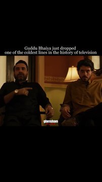 Guddu Bhaiya didn’t speak, he froze the whole room with that line 🥶🔥 #glamsham #guddubhaiya #mirzapur #coldestline #gangstervibes glamsham, guddu bhaiya, mirzapur, coldest line, gangster vibes
