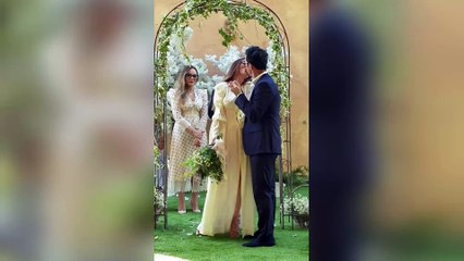 Naike Rivelli dice no al bianco tradizionale per il suo matrimonio con Roberto Marzano