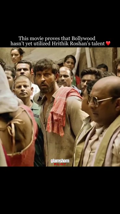 From Greek God to a humble math teacher ✨ Hrithik Roshan proves real talent shines beyond looks.❤️  #glamsham #bollywood #super30 #hrithikroshan #underratedgem #bollywood #inspiration #realstories #truetalent #moviemagic  glamsham, bollywood, super 30, hr