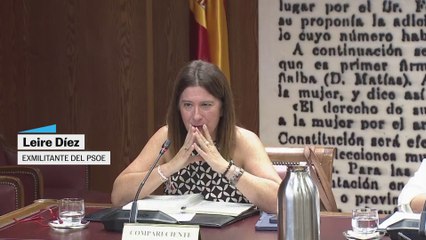Leire Díez niega formar parte de "ninguna cloaca"
