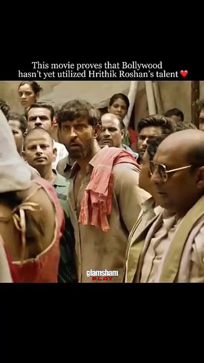 From Greek God to a humble math teacher ✨ Hrithik Roshan proves real talent shines beyond looks.❤️  #glamsham #bollywood #super30 #hrithikroshan #underratedgem #bollywood #inspiration #realstories #truetalent #moviemagic  glamsham, bollywood, super 30, hr