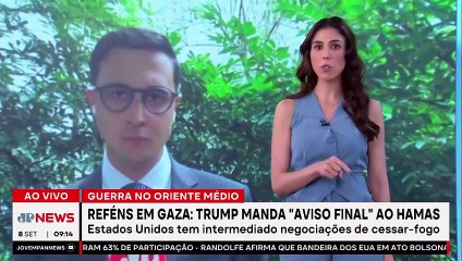 Trump manda “aviso final” ao Hamas
