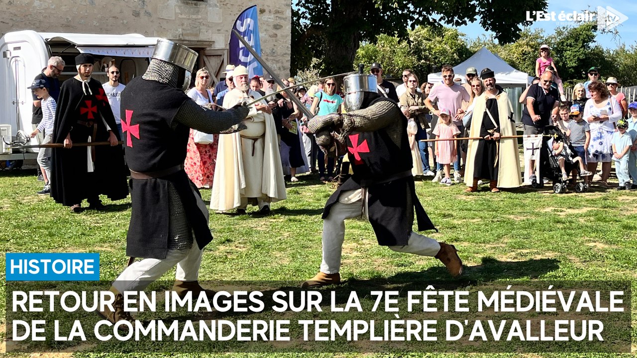 Retour en images sur la 7e Fête médiévale de la Commanderie templière d'Avalleur