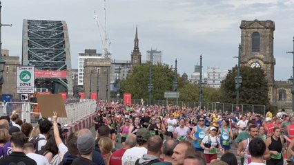 Great North Run 2025: Celebrities and local runners take to the streets of Tyneside as Red Arrows return to Newcastle