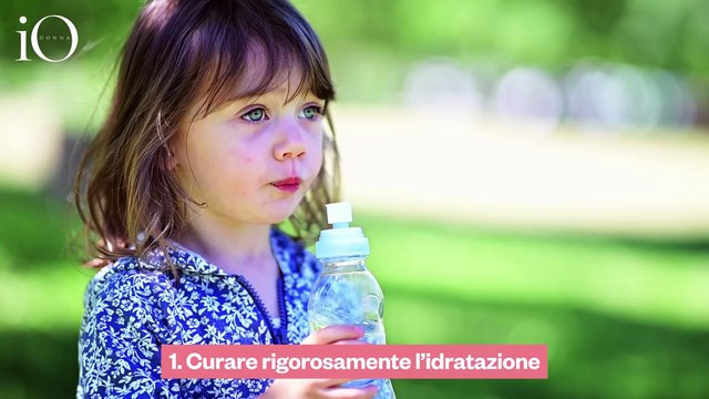Bambini in vacanza: 3 consigli per un’alimentazione equilibrata