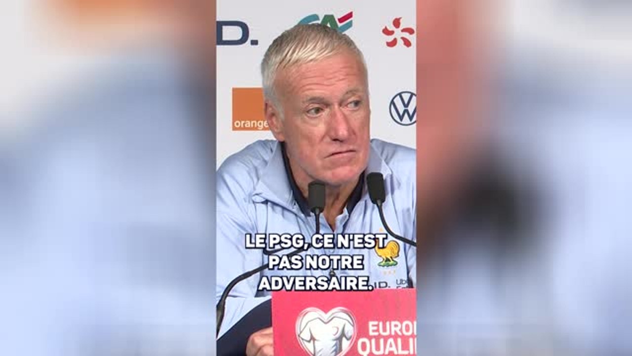 Bleus - Deschamps répond au PSG et propose à un journaliste de le faire jouer !