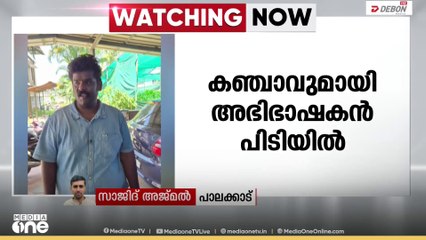 അരക്കിലോ കഞ്ചാവുമായി പാലക്കാട്‌ പുതുനഗരത്ത് ജില്ലാ കോടതി അഭിഭാഷകൻ പിടിയിൽ