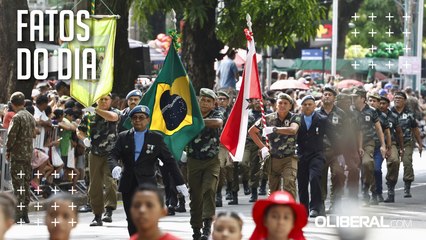 Desfile de 7 de setembro em Belém reúne milhares de pessoas na Presidente Vargas