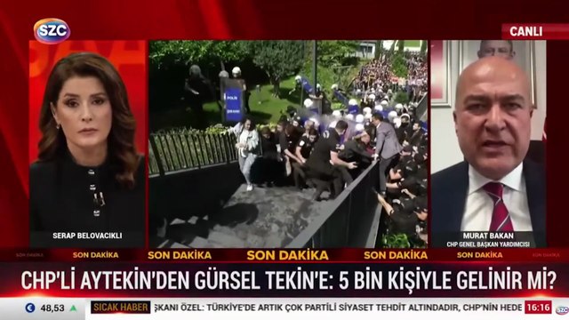 CHP Genel Başkan Yardımcısı Murat Bakan, İstanbul’a kayyum atanan Gürsel Tekin’in 'CHP'li değiller' çıkışına tepki gösterdi!