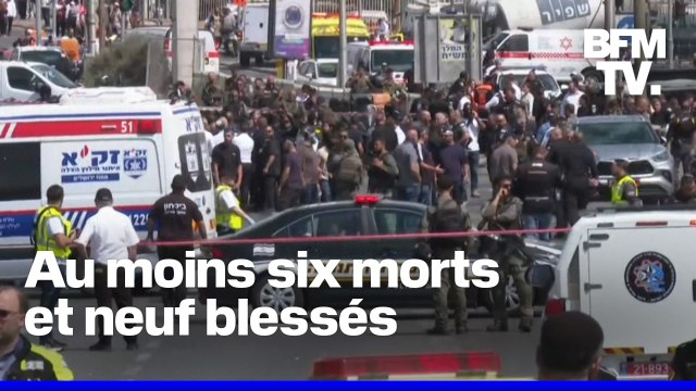 Israël: une fusillade fait au moins six morts et neuf blessés à Jérusalem