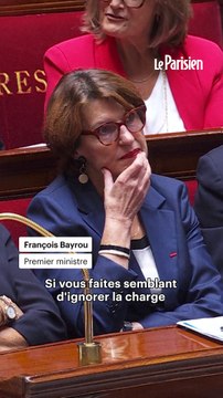 « Si vous criez, je bois », ironise Bayrou