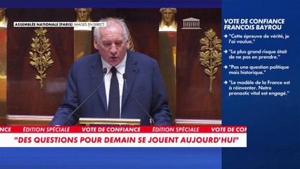 François Bayrou : «Nous sommes là pour ranimer le projet même de la démocratie»