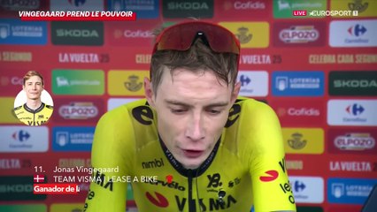 VUELTA 2025 - David Gaudu, 3e : On est allé chercher un résultat pour Guillaume