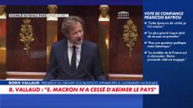 Boris Vallaud : «Ce vote auquel vous vous soumettez n'est pas un acte de courage»