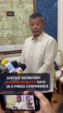 DOJ Secretary Remulla: Royina Garma will be witness in ICC drug war case