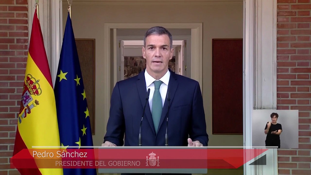 Sánchez anuncia nueve medidas contra Israel y Netanyahu adopta sanciones contra Díaz y Rego