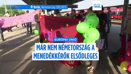 Már nem Németországban nyújtják be a legtöbb menedékkérelmet az EU-ban