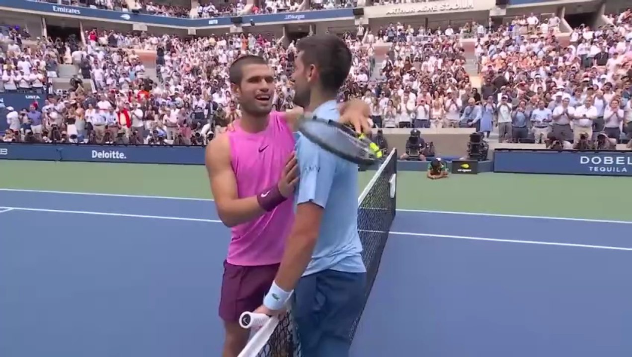 Novak Djokovic vs Carlos Alcaraz | Resumen | Semifinal 2025 US Open