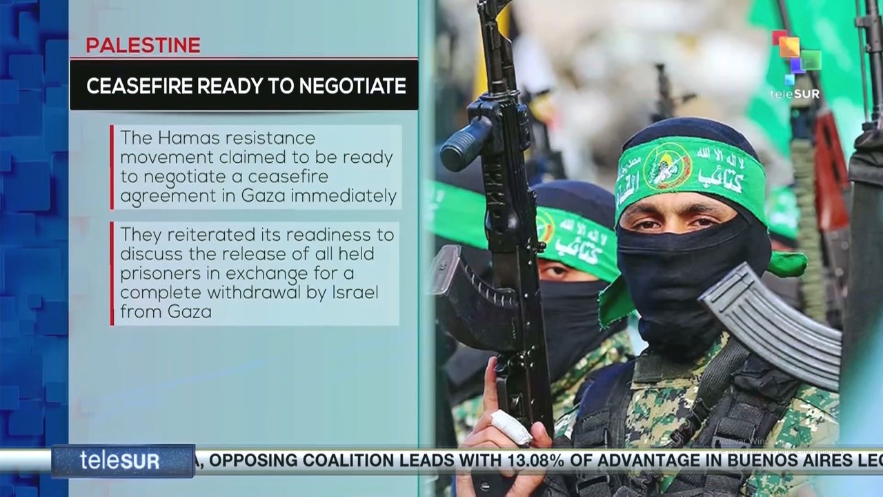 Palestine: ceasefire negotiations ready to begin