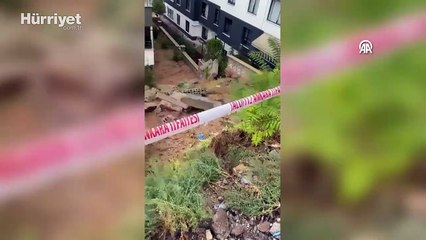 Ankara'da gök gürültülü sağanak etkili oldu