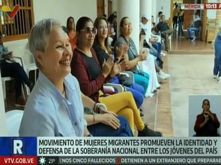 Mérida | Mov. de mujeres migrantes promueven la identidad nacional y la defensa de la soberanía