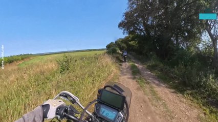 Dirt Biker Fractures Arm After Slamming Into Tree