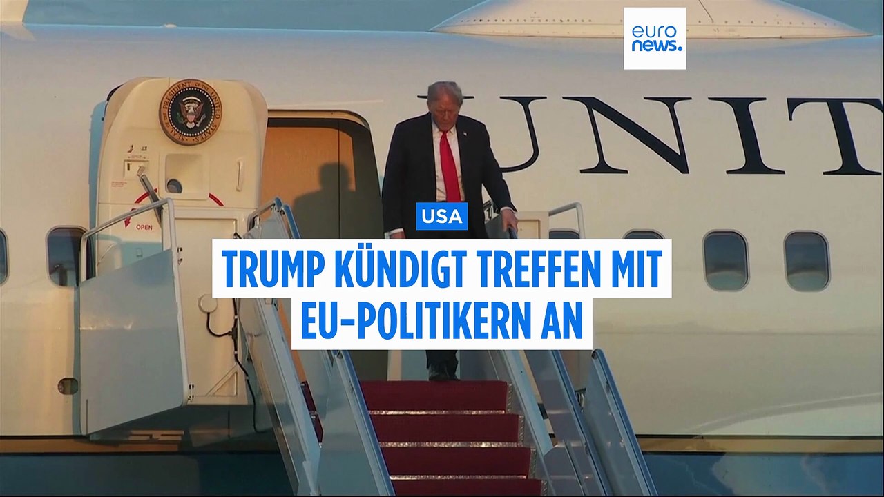 Trump kündigt Treffen mit europäischen Politikern zum Ende des Ukraine-Krieges an