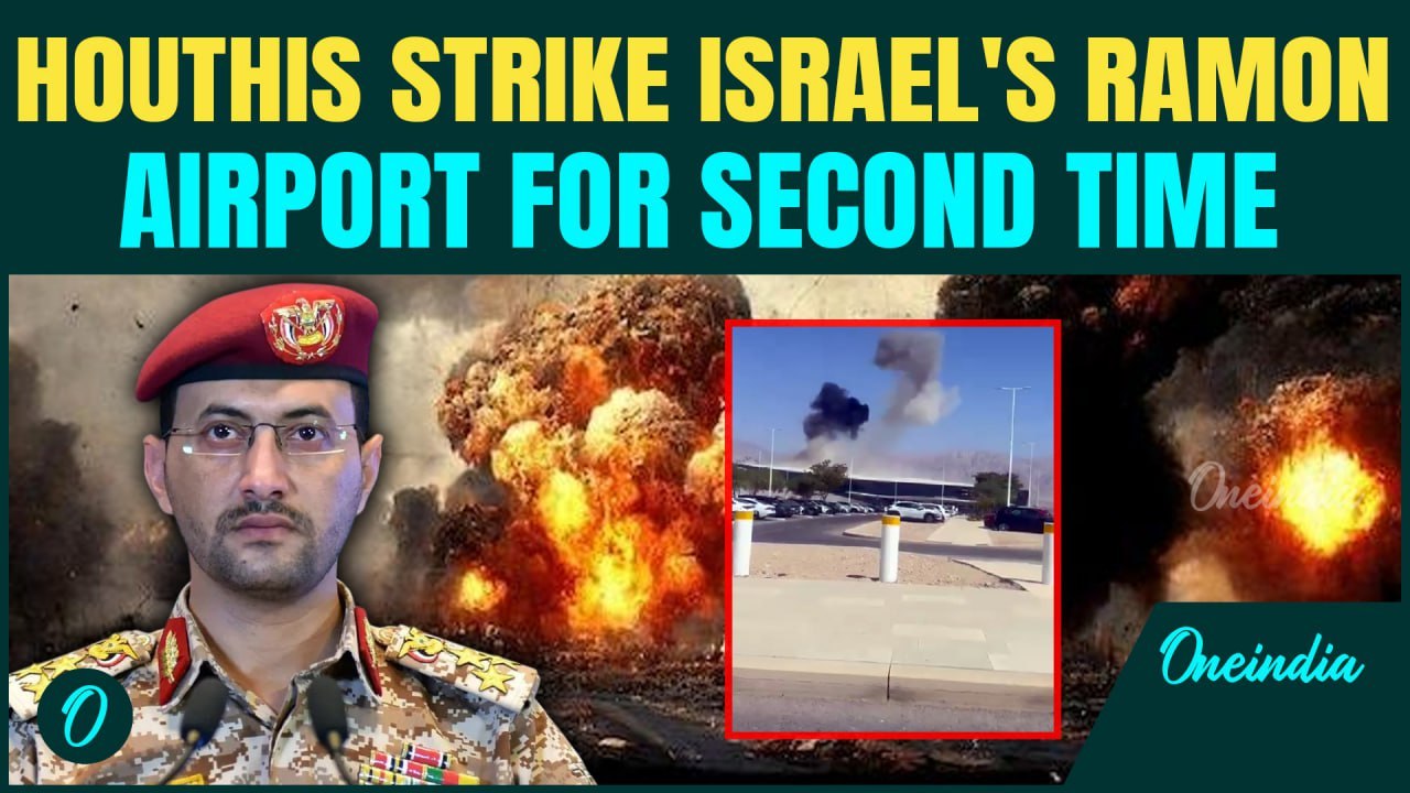 BIG BREAKING: Second Houthi Strike on Israel’s Ramon Airport Shakes Air Traffic |Did IDF Fail Again?
