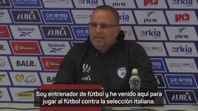 El seleccionador israelí se revuelve: Somos un país moralmente increíble