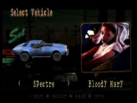 Twisted Metal LOST PS2 - Spectre 1969 Chevrolet Corvette Challenge - #TwistedMetal - RJ ANDA