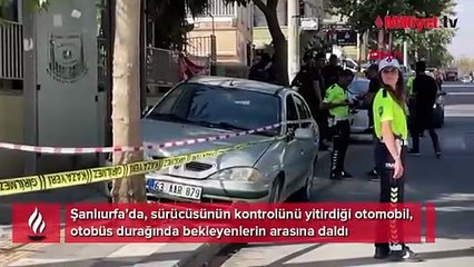 Şanlıurfa’da feci olay! Otomobil durağa daldı: 1 çocuk öldü, 3 yaralı