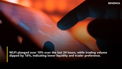 Trump Family-Backed World Liberty Financial Token Crashes 31% In Debut Trading Week, $6.25 Billion Worth Of Investor Wealth Eroded Since Peak