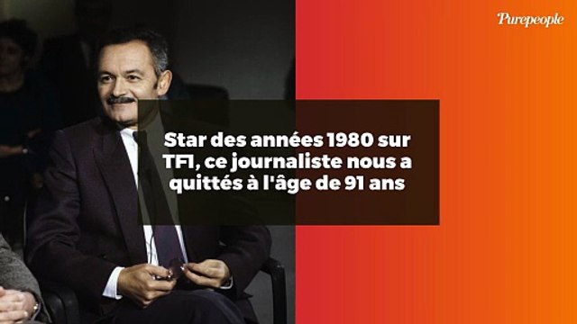 Star des années 1980 sur TF1, ce journaliste nous a quittés à l'âge de 91 ans