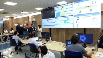 Moreno destaca potencial tecnológico en apertura del Centro de Talento de Telefónica