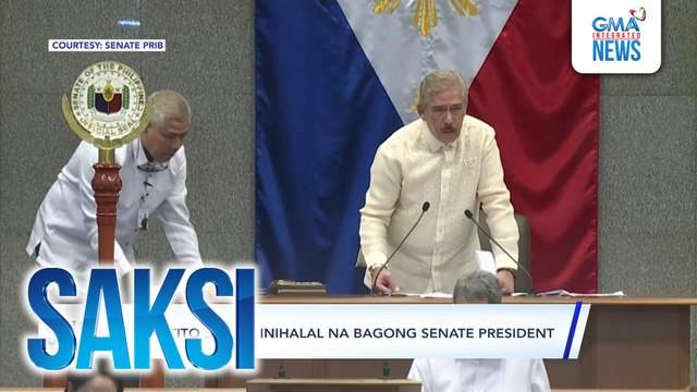 Saksi: (Part 1) Sen. Tito Sotto, inihalal na bagong Senate president; TNVS Driver, dinukot ng mga nagkunwaring pasahero; Ilang mambabatas, humingi umano ng kickback sa mga Discaya?