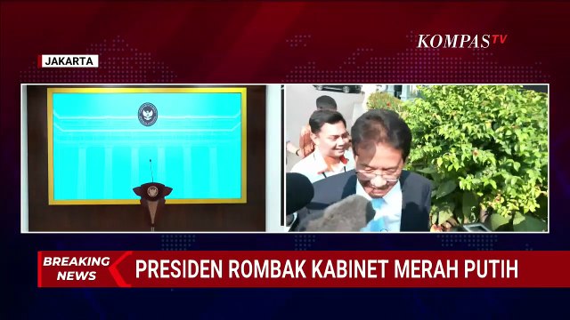 [LIVE] Mantan Wartawan Istana, Suhartono Soal Urgensi Presiden Prabowo Reshuffle Kabinet Merah Putih