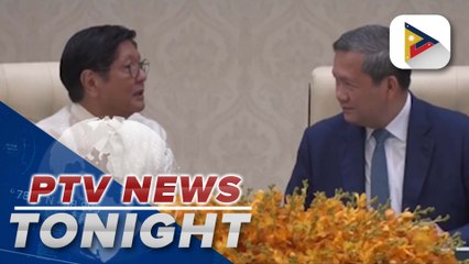 PBBM leads wreath-laying ceremony at Independence Monument; arrives at Peace Palace in Phnom Penh | via Charms Espina