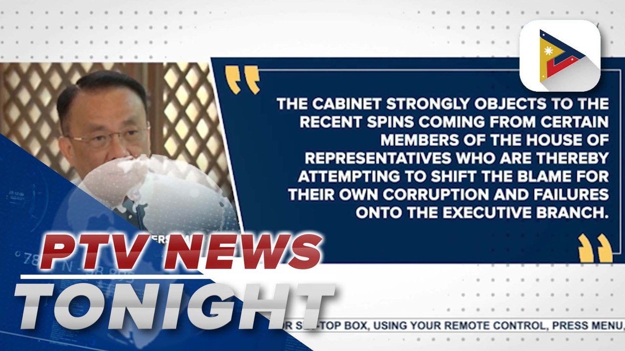 ES Bersamin assures no ill-intent in released statement by the Cabinet this weekend | via Mela Lesmoras