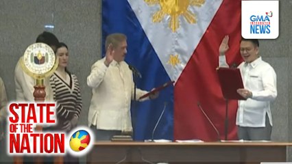 Sen. Sotto, pinalitan si Sen. Escudero bilang Senate President | SONA